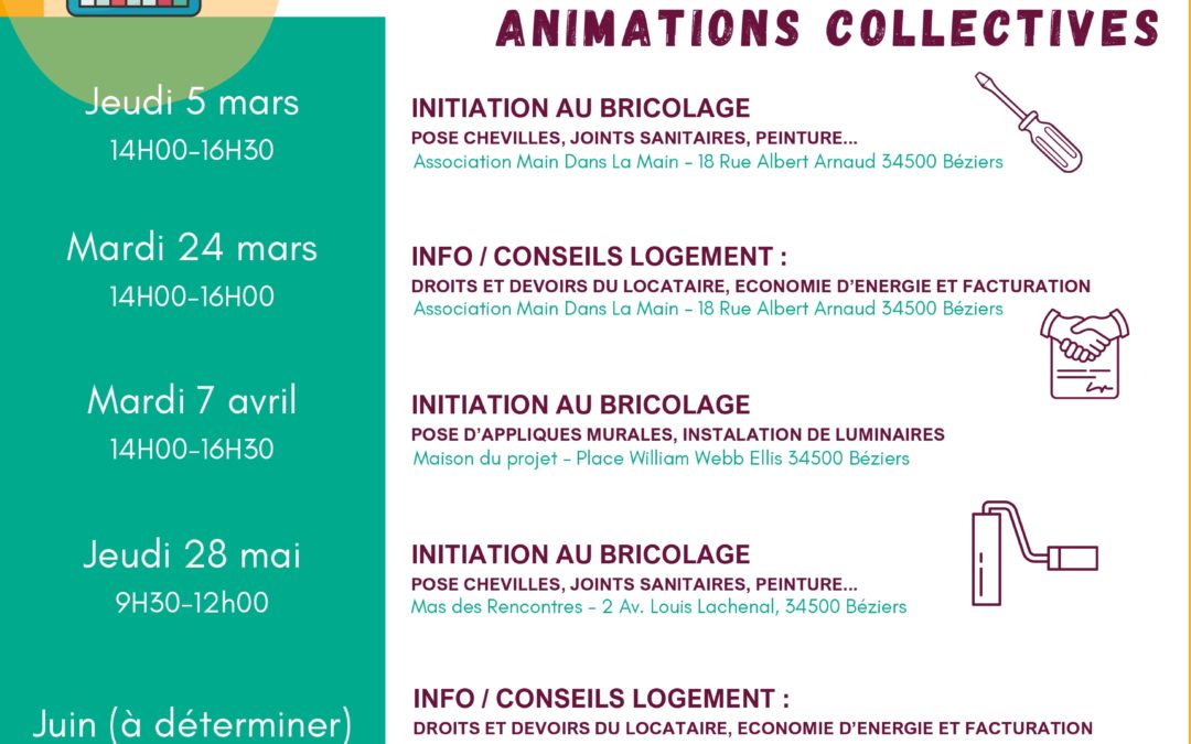 Découvrez les ateliers animés par les Compagnons Bâtisseurs