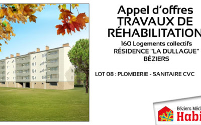 Appel d’offres – Marché de Plomberie – Sanitaire – CVC