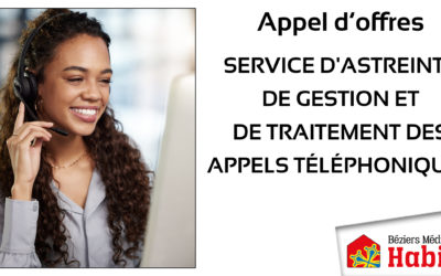 Appel d’offres – Service d’astreinte de gestion et de traitement des appels téléphoniques